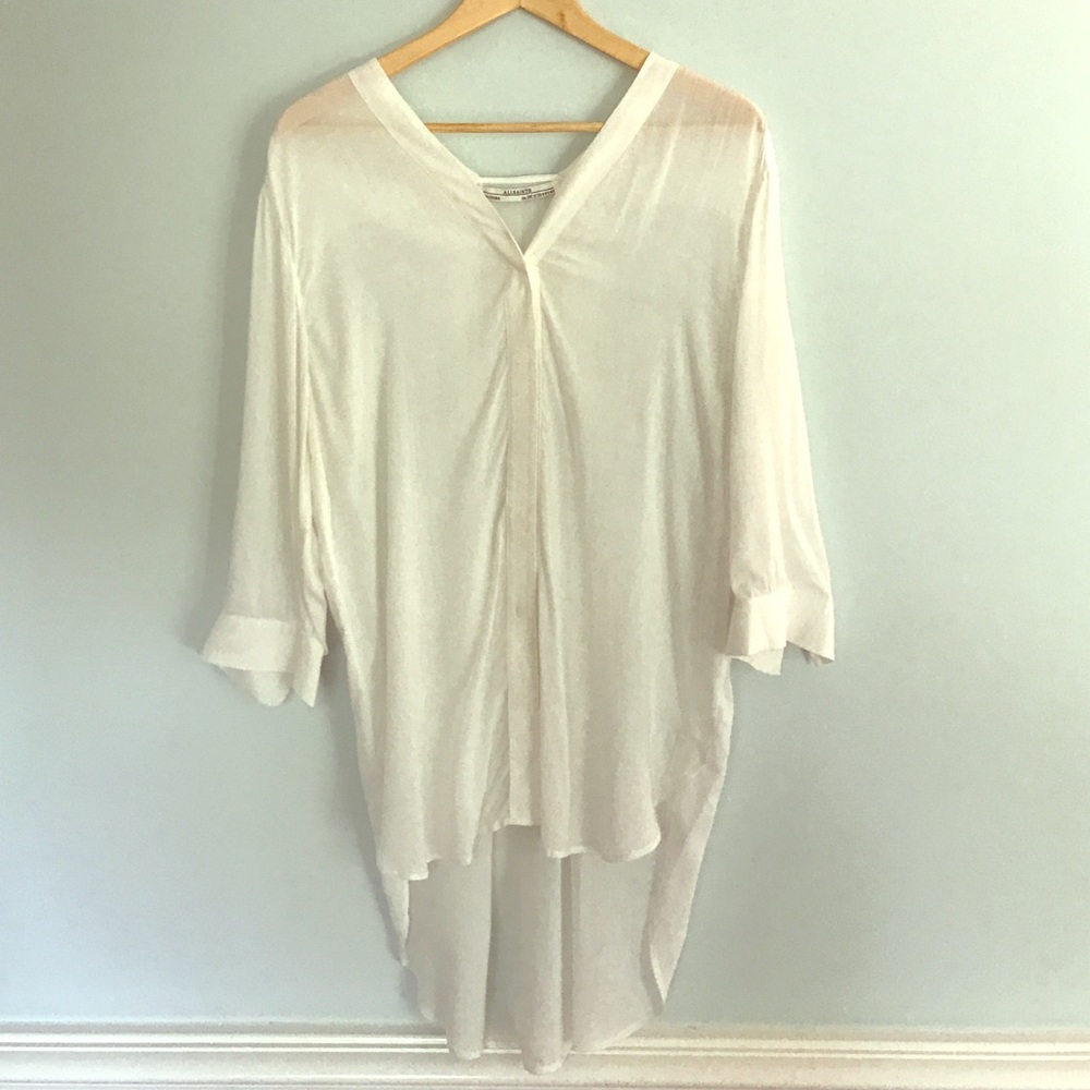 All Saints white shirt