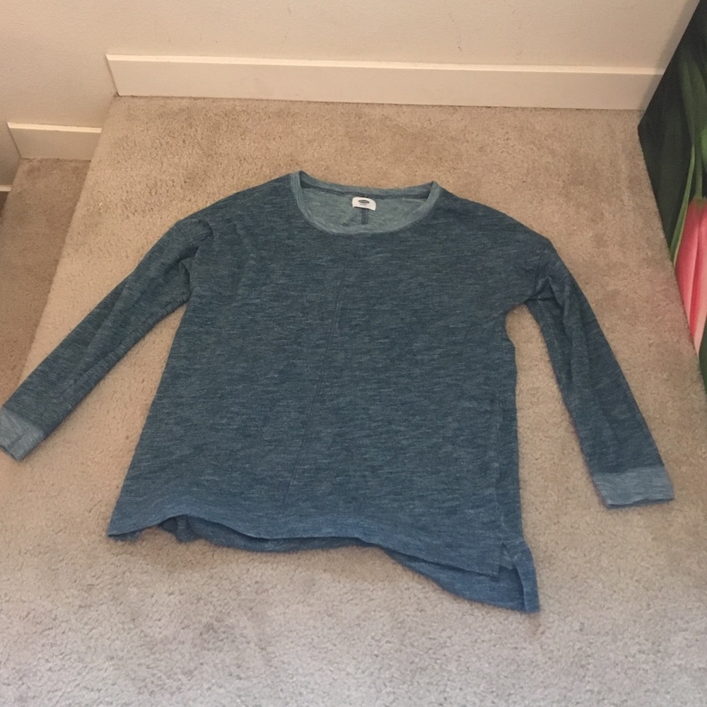 Long sleeve shirt (sweatshirt material)