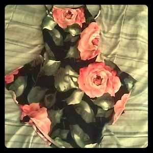Two piece dress with shorts