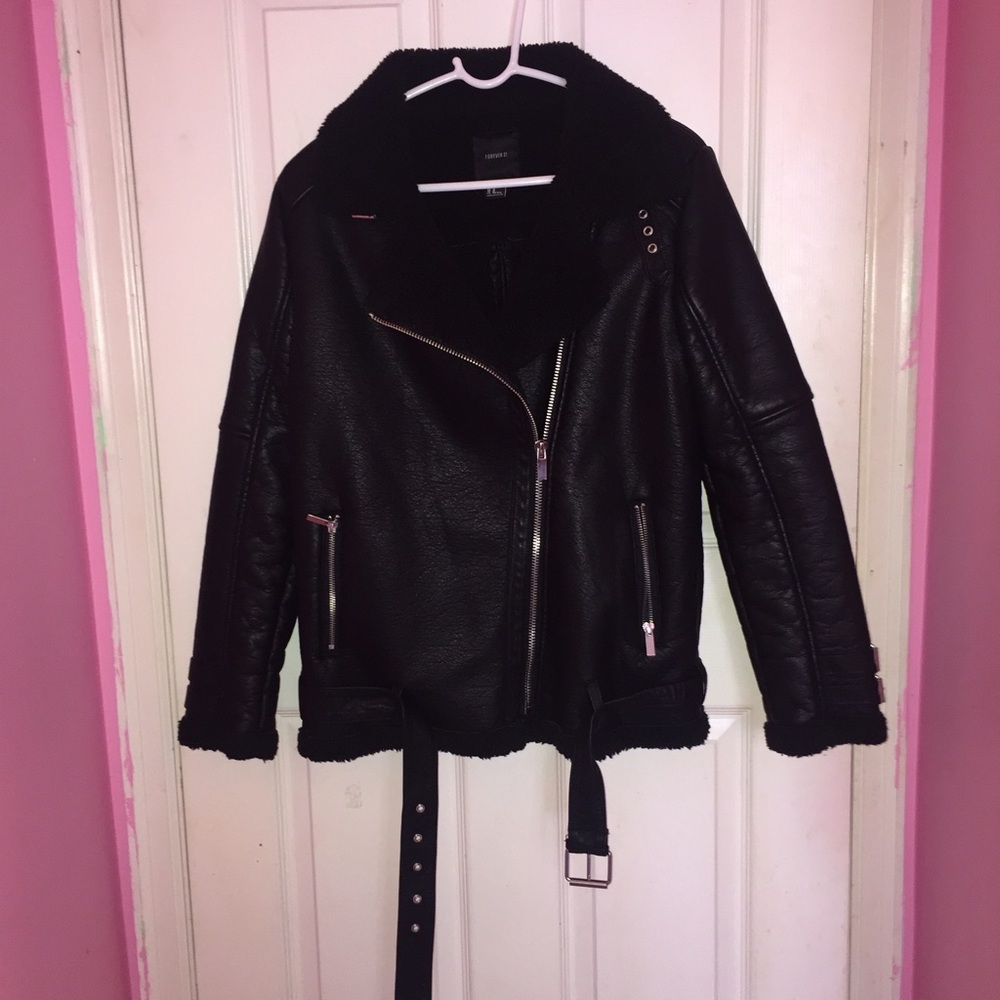 Forever21 leather jacket