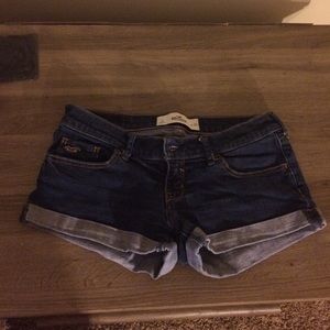 Hollister Short blue jean shorts