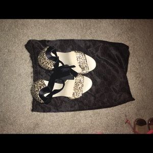 Gucci open toe high heel sandals