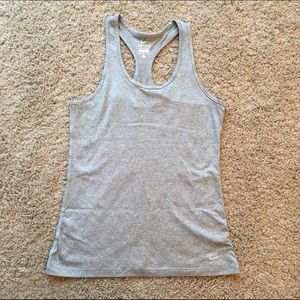 Grey Nike Workout Tank