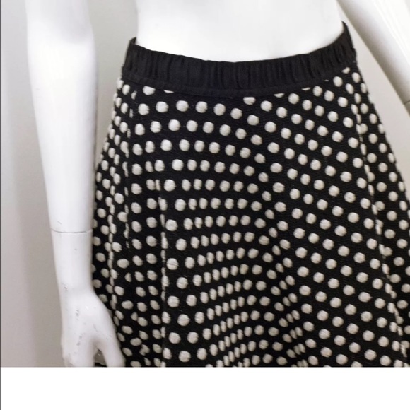 Sandro dotted elastic wasit skirt - Picture 2 of 4