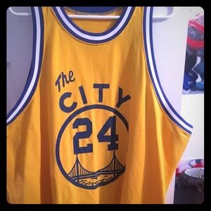 RARE Golden State throwback jersey