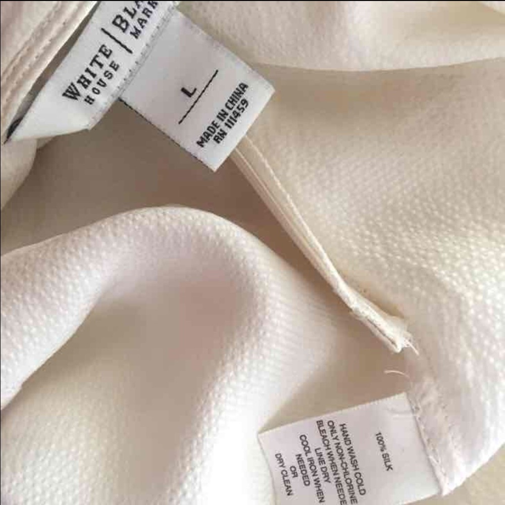 WHBM (real) Silk blouse