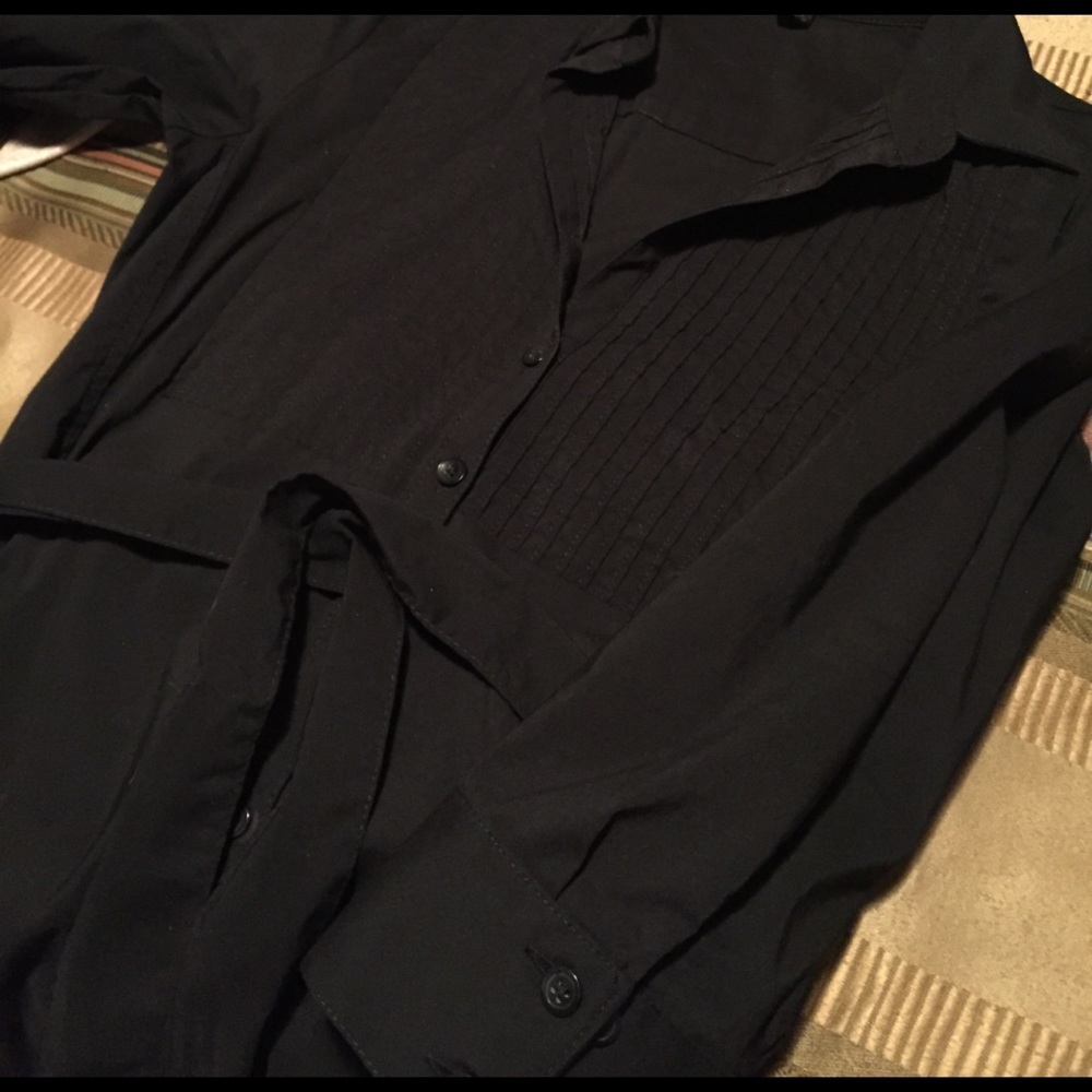 Express Button Down Dress/Top - Picture 4 of 4
