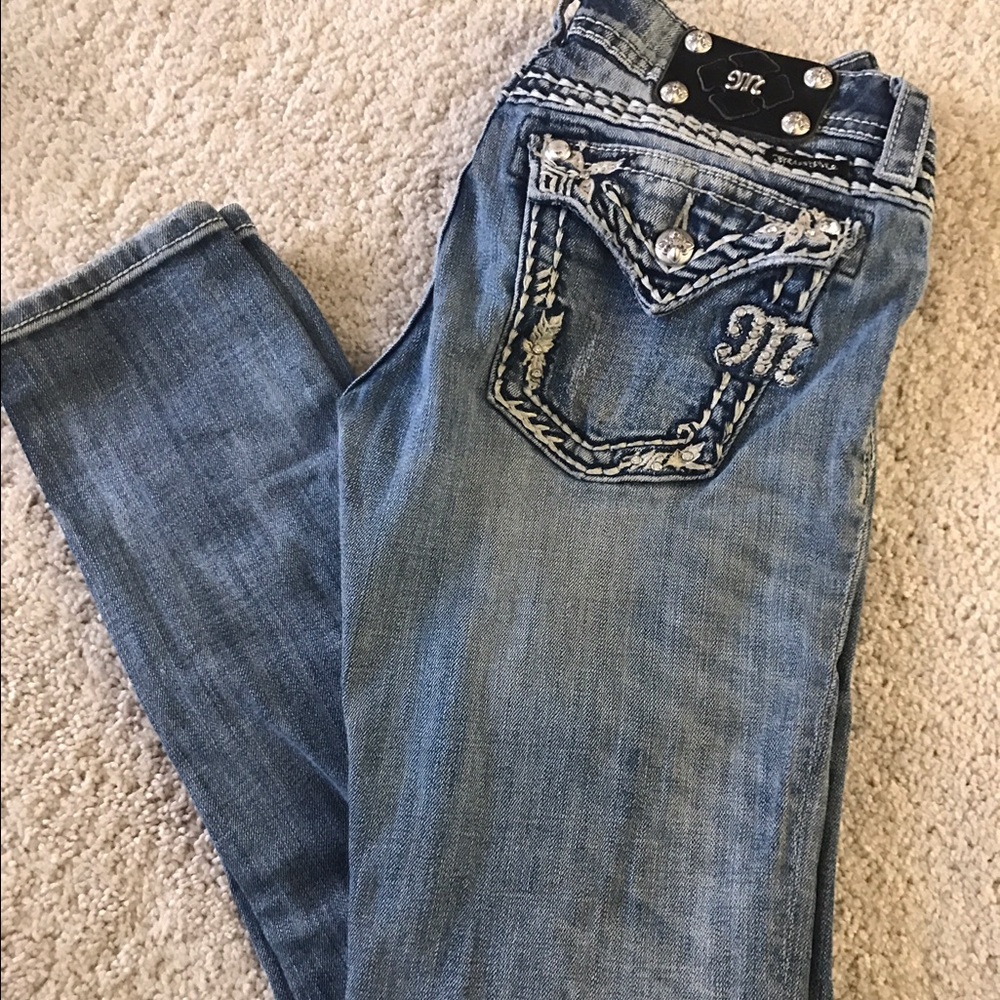 Miss Me faded jeans skinny