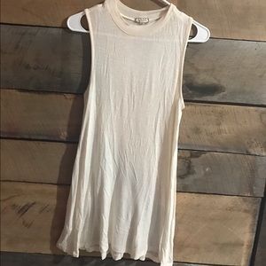 Buckle cream tunic brand new