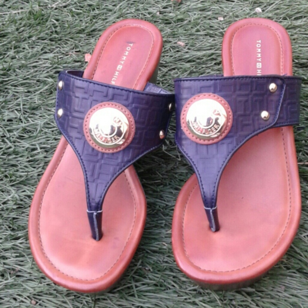 Tommy Hilfiger Wedge Sandals  6M