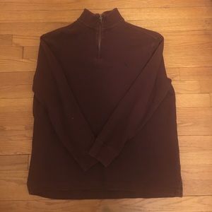 Men's Polo by Ralph Lauren 1/4zip sweater. XL