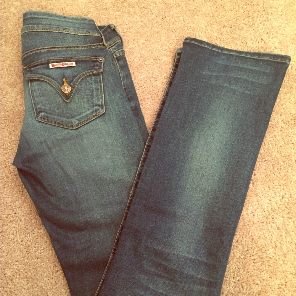 Hudson Beth Baby Boot Jeans, Size 27