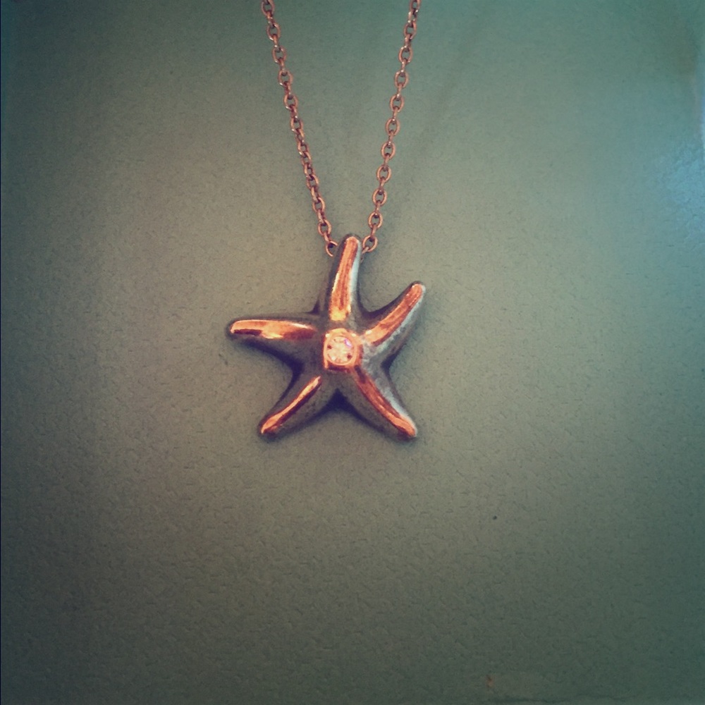 Tiffany & co. Starfish necklace