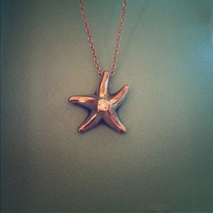 Tiffany & co. Starfish necklace