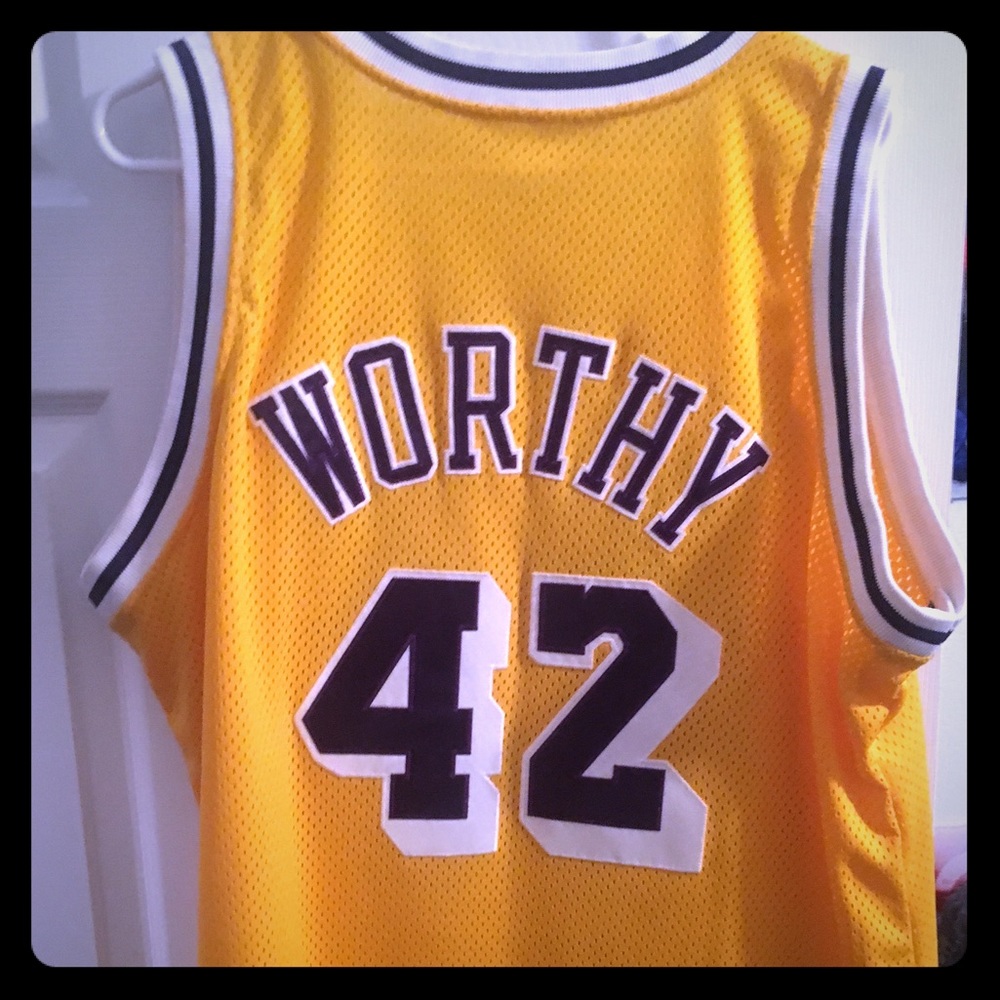 James Worthy LA Lakers jersey
