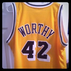 James Worthy LA Lakers jersey