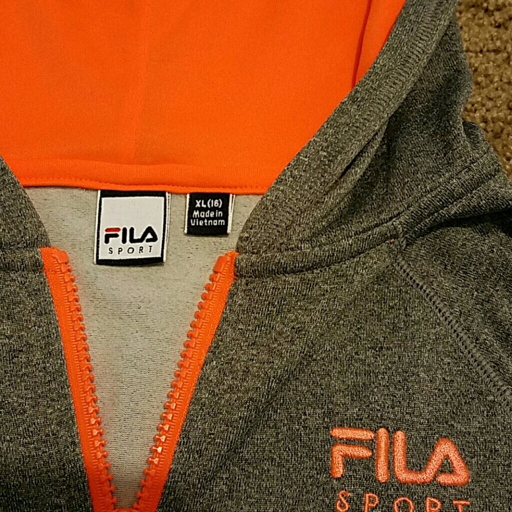 FILA sport hoodie Girls XL 16