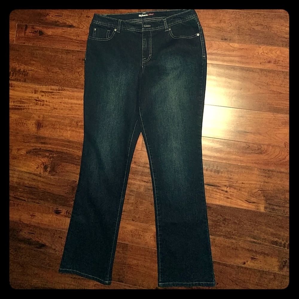 Style&co curvy modern bootcut jean