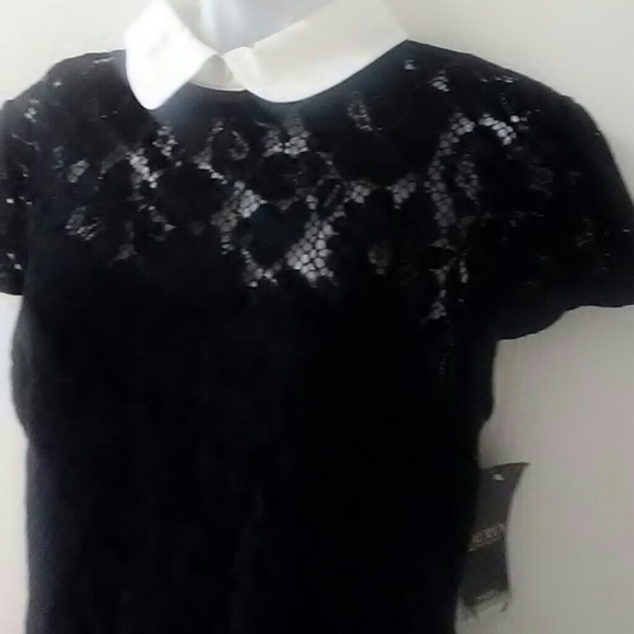 Lauren Ralph Lauren Dresses - Lauren Ralph Lauren lace contrast collar Dress Lauren Ralph Lauren Dresses - Lauren Ralph Lauren lace contrast collar Dress