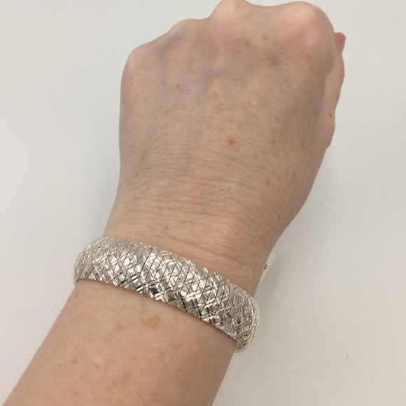 NWT Bella Diva Bronze Silver Plated Bracelet - Picture 3 of 4