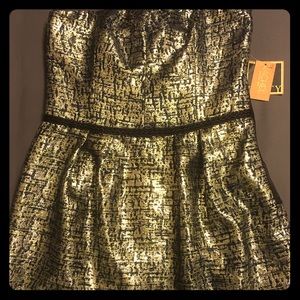 Rachel by Rachel Roy Metallic dress
