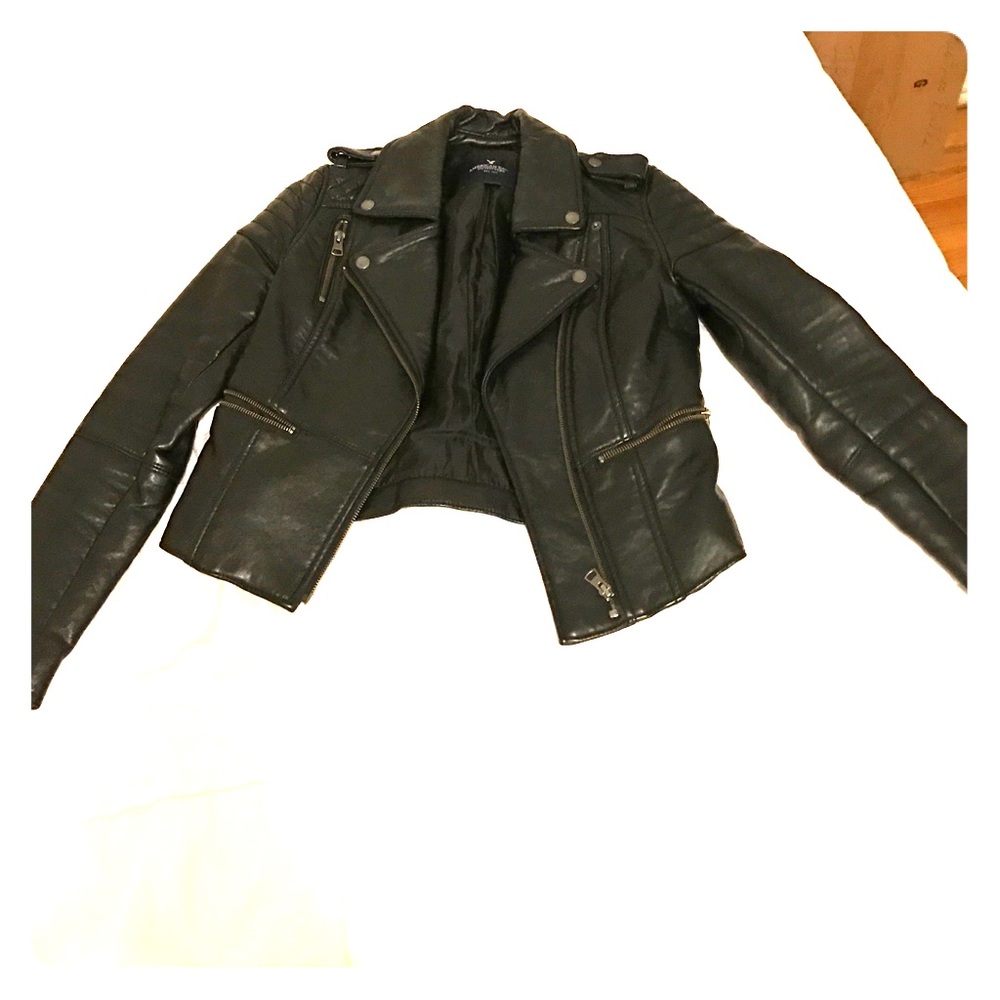 American Eagle Outfitters Faux leather jacket