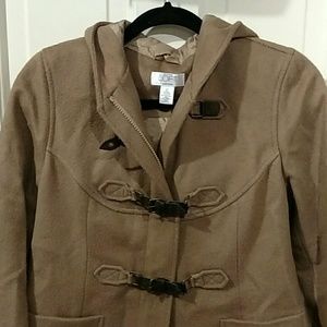 Anne Taylor Loft toggle winter wool coat