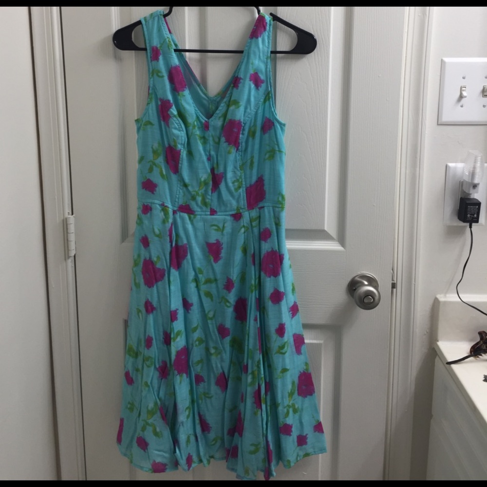 Size 10 eShakti blue summer dress!