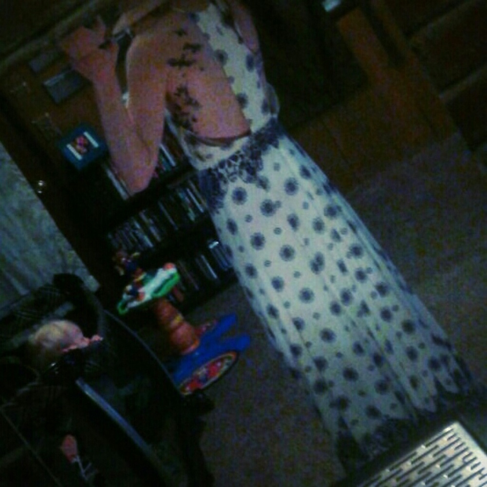 Small maxi dress