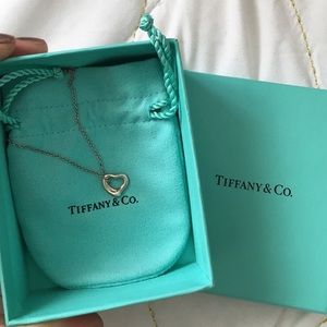 REAL SILVER TIFFANY NECKLACE 😻💙✨
