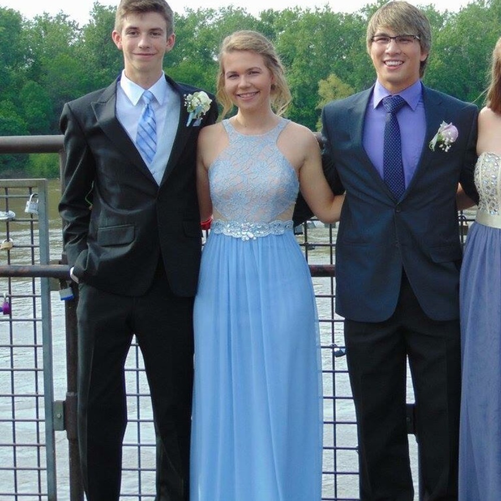 Light Blue Prom Dress