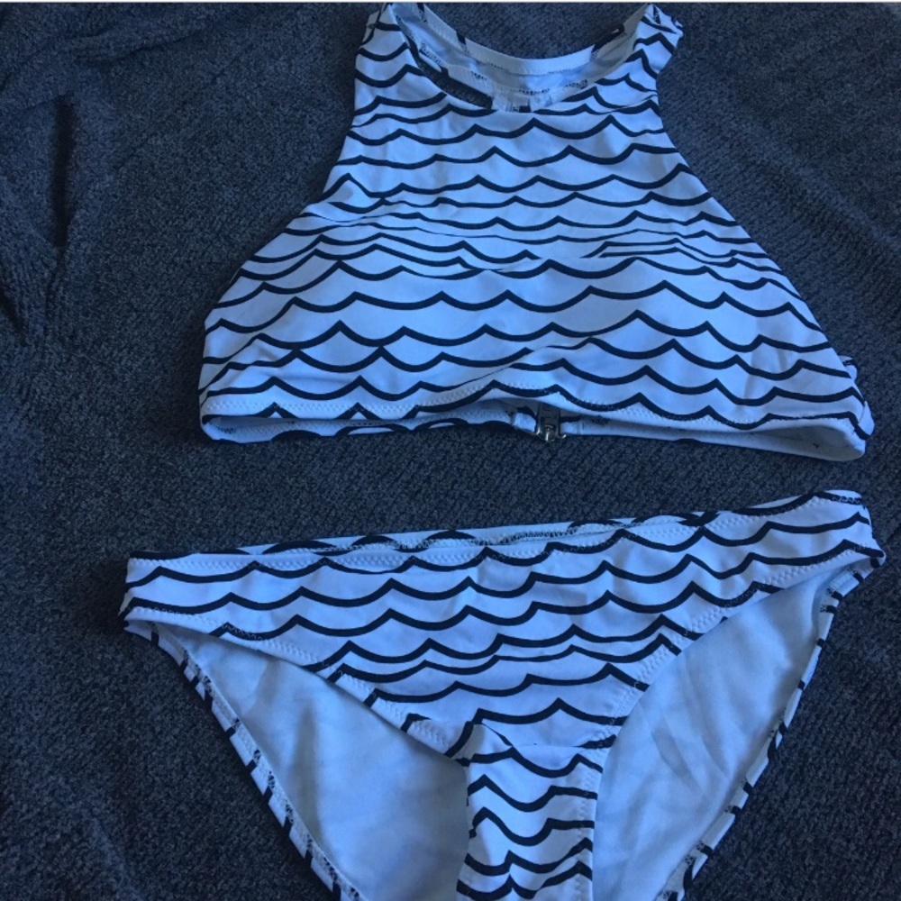 Black and White Bikini NEW