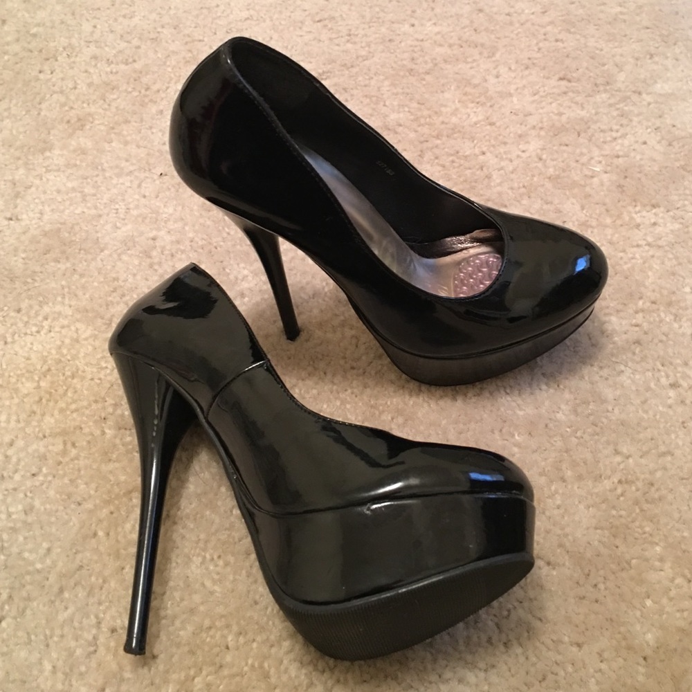 Charlotte Russe Black Heels