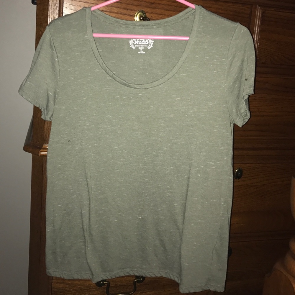 MUDD Green Everyday Tee (Relaxed Fit)