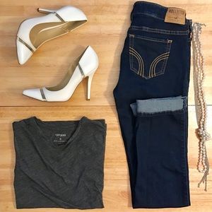 Hollister Dark Skinny Jeans
