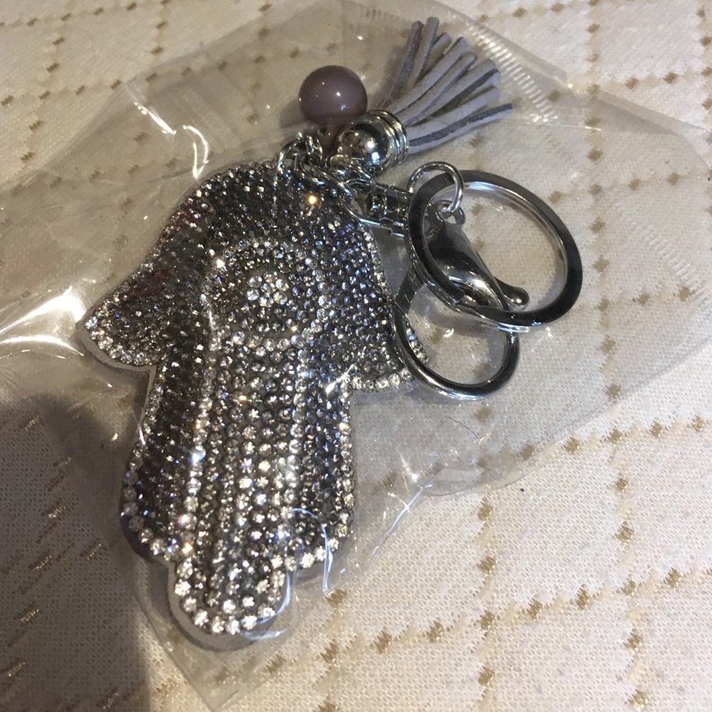 Hamsa keychain