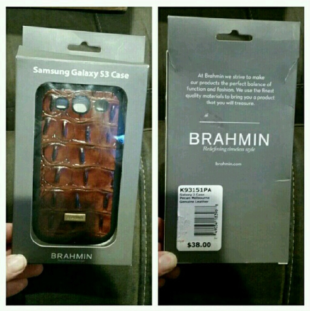 NWT Brahmin Galaxy S3 phone case
