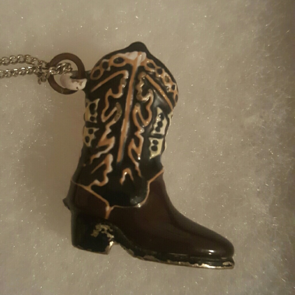 Boot Necklace