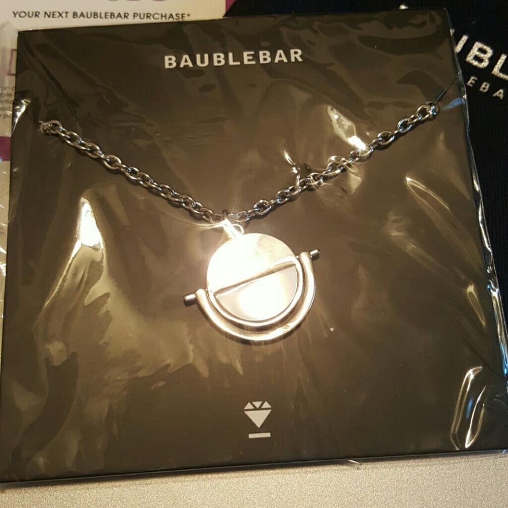 Limited Edition Baublebar Snowfall Pendant Necklac