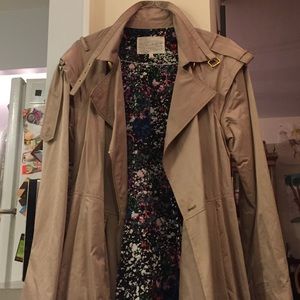 Rachel Roy Military Style Trench Coat