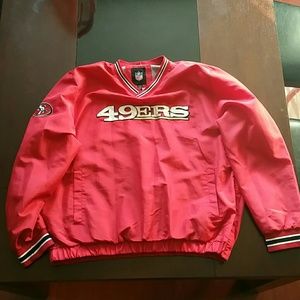 San Francisco 49ers Windbreaker Pullover