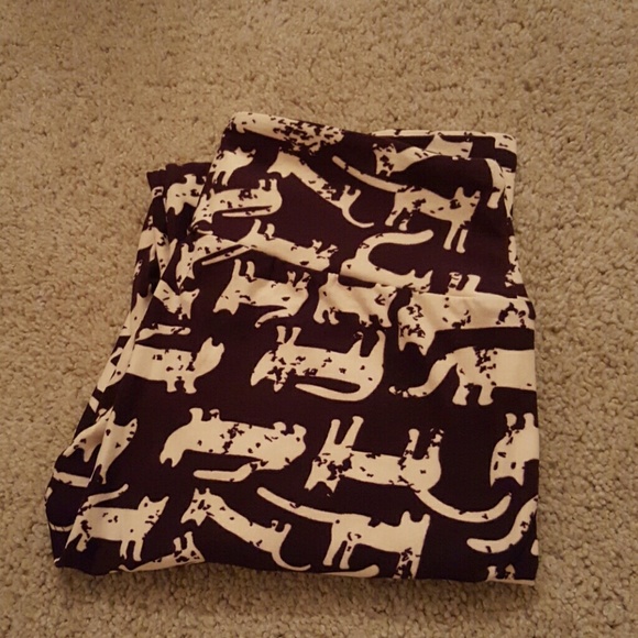 Lularoe  Pants - Lularoe cat leggings