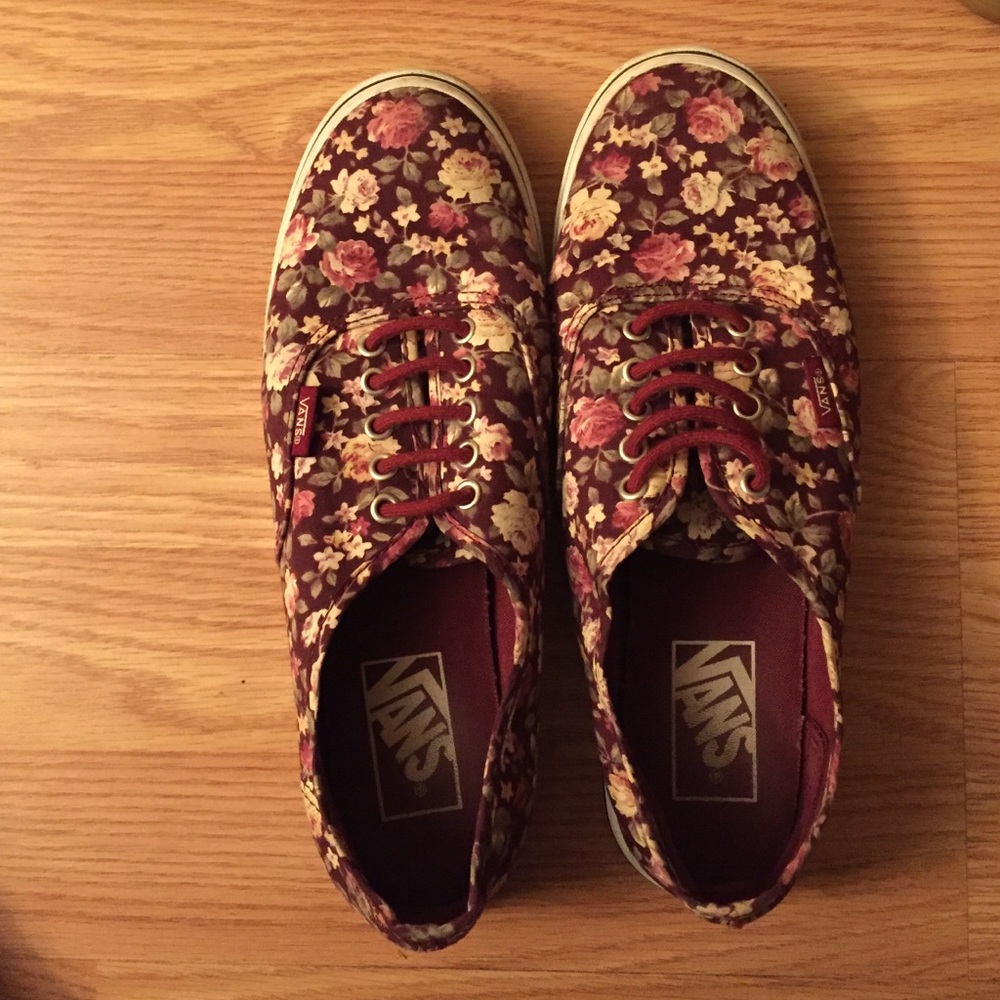 Floral vans