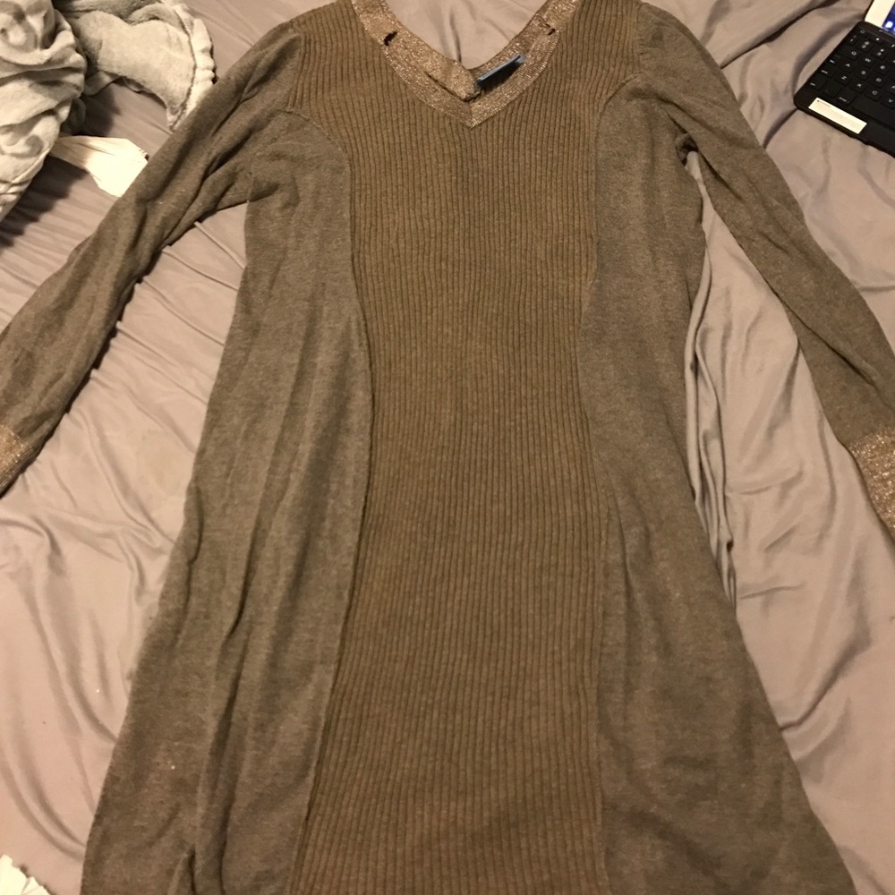 Sweater dress by Vera wang