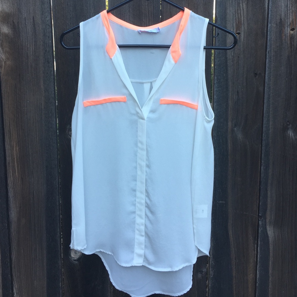 Lush sheer top