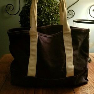 J. Crew Canvas Tote Navy
