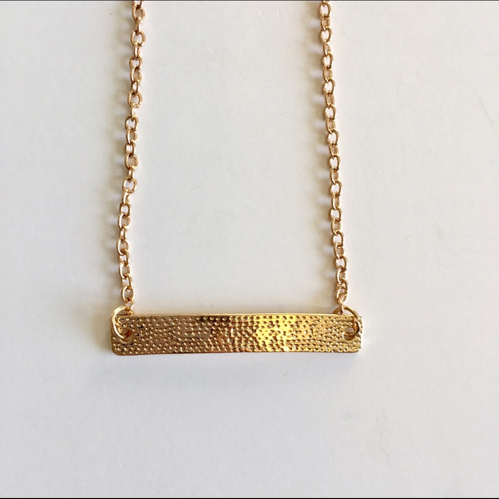 Mama Bear 16K Gold Plated Adjustable Bar Necklace - Picture 3 of 4