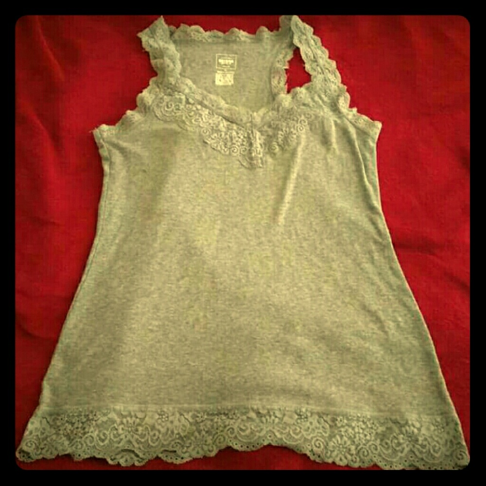 RUE 21 LACE TANK TOP