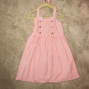 Janie and Jack Girls Size 3 Seersucker Dress