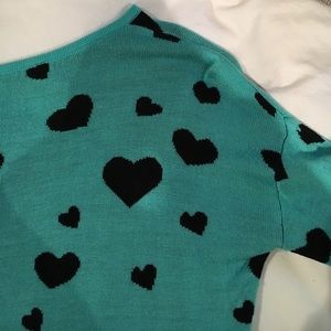 Heart long sleeve top